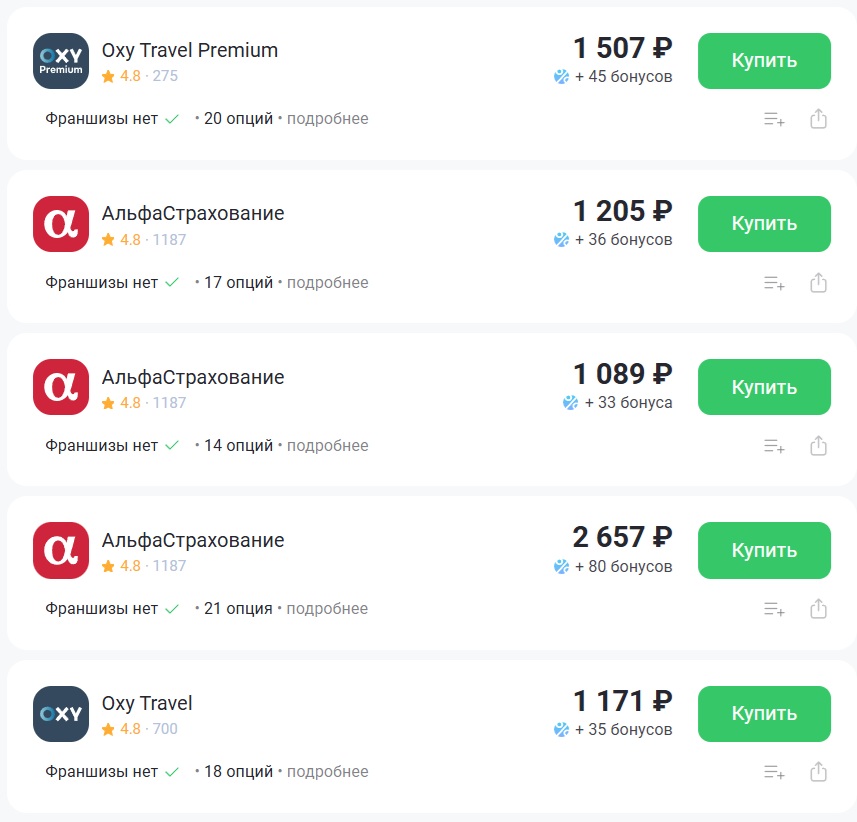 Oxy Travel и АльфаСтрахование для Египта